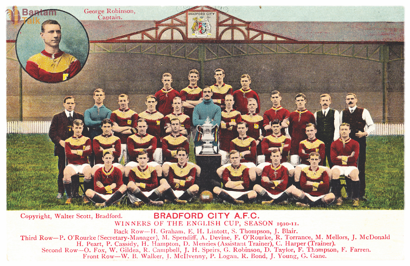Bradford City 1910/11 Squad Photo